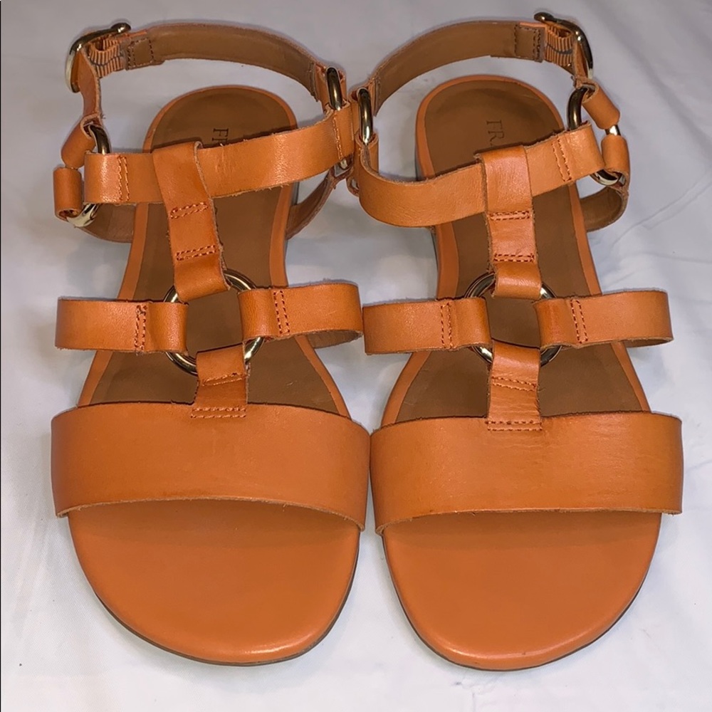 SOLD❌Franco Sarto Orange Sandals